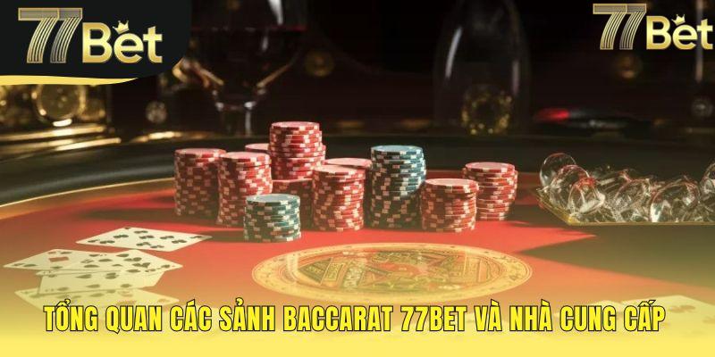 Tổng quan sảnh Baccarat 77bet cung cấp trải nghiệm đa dạng